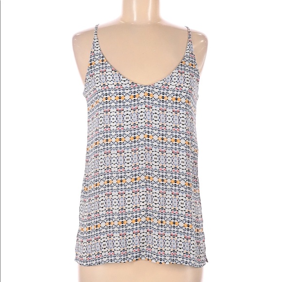 4/$20!! H&M Geometric Strappy Sleeveless Blouse - Picture 2 of 10